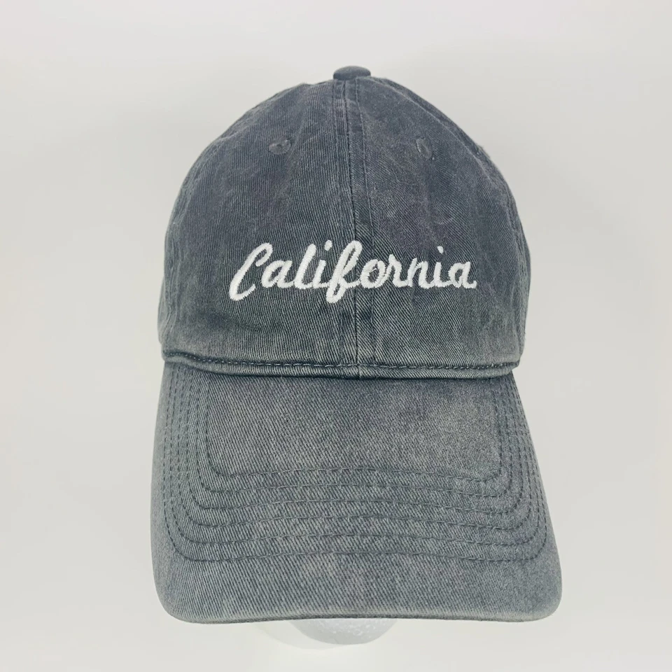 CALIFORNIA J. Galt Newport Envejecido Mujer Sombrero Gorra de Pelota AJUSTABLE Ajuste Relajado Foto 4 de 4