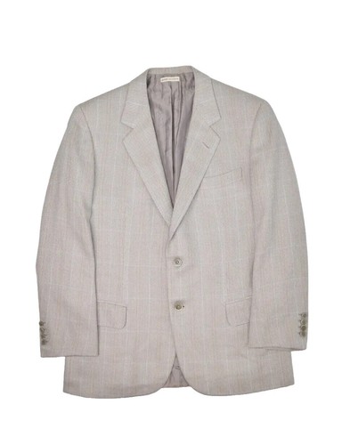 Brioni Blazer Jacket Mens 48 Weinberg Roman Style Italy Gray Wool