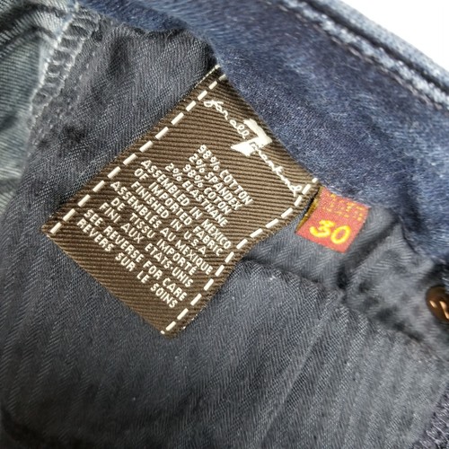 7 For All Mankind A Pocket Bootcut Women's Jeans Size 30 Measured 29x32 Hemmed - Picture 5 of 8