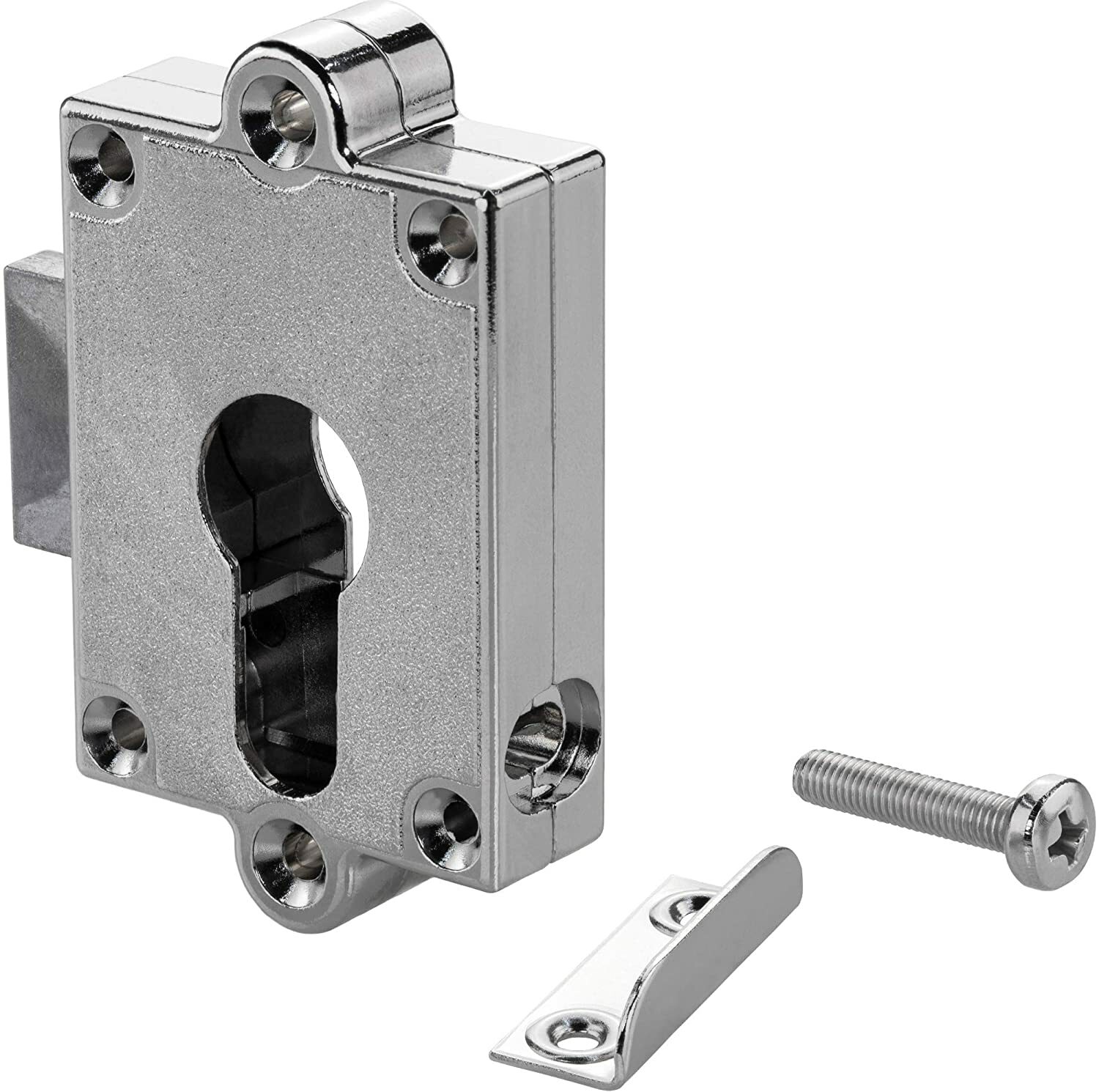 Mueble Cerradura Atornillable Caja de Cierre Pestillo Universal Puerta