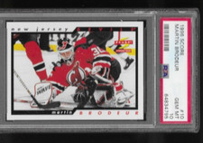 1996 SCORE #10 MARIN BRODEUR PSA 10 GEM MINT HOF POP 5 DEVILS
