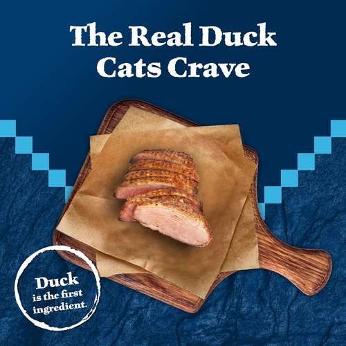 Wilderness Natural High-Protein Grain-Free Wet Food for Adult Cats, Duck Paté, 3 - Picture 3 of 12