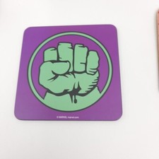 The Incredible Hulk Smash hand  coaster Coffee tea