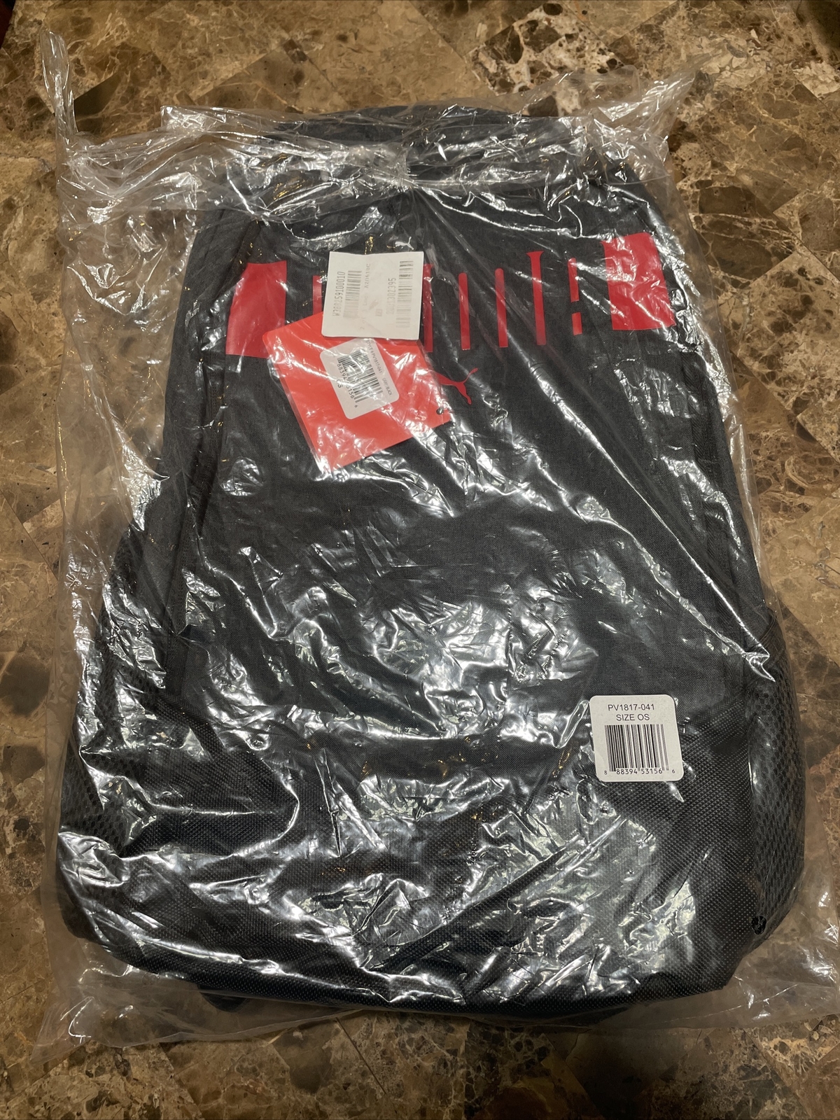 Dark Grey With Red - New With Tags
