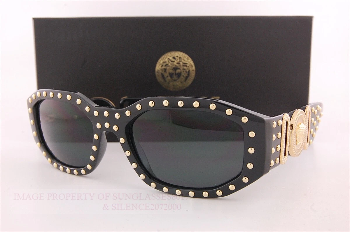Versace studded sunglasses cheap