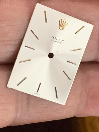 Authentic Vintage Rolex Cellini Rectangular Dial -19.5mm x 25.5mm - Picture 4 of 4