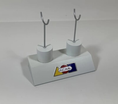 Vintage ACME Studio  All White  Pen Display Pen Holder Pen Stand
