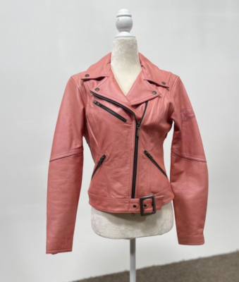 HARLEY DAVIDSON / ジャケット/--/ポリエステル/PNK Harley Davidson Pink Genuine Leather Woman Jacket Size S | eBay