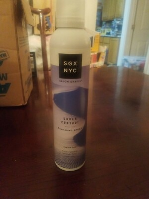 SGX NYC Salon Grafix Under Control Finishing Spray Medium Hold Resists Humidity 