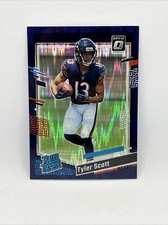 TYLER SCOTT 2023 DONRUSS OPTIC PURPLE SHOCK RATED ROOKIE RC #218