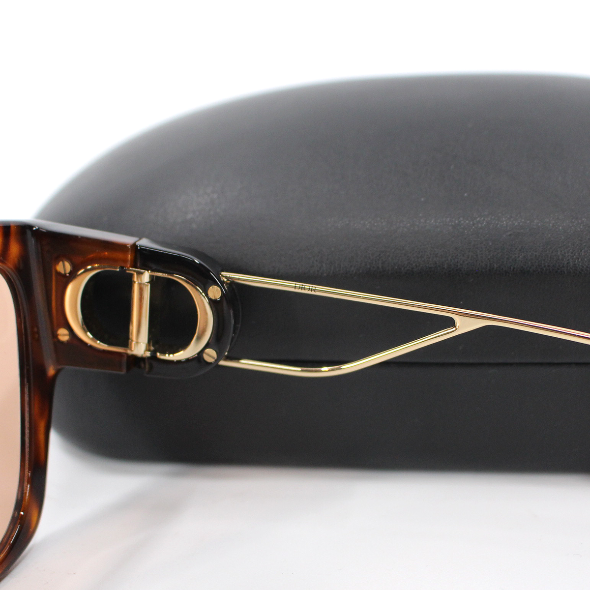Dior 30MONTAIGNE B2U Sunglasses NEW 54mm Gold Logo Tortoise Brown with Case Dior 30MONTAIGNE B2U Sunglasses NEW 54mm Gold Logo Tortoise  main image 3