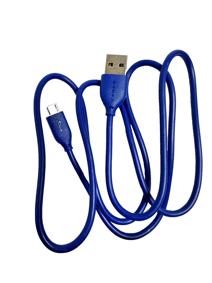 Кабель для зарядки Dynex с USB на Micro USB 3 фута Синий - Изображение 2 из 2