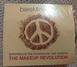 Bare Escentuals BareMinerals Foundation Sample Original Golden Dark With Kabuki
