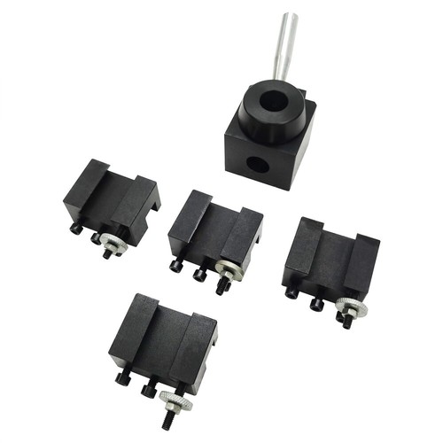 5 Stck. 0,59 Zoll American Wedge Typ Schnellwechsel Werkzeug Pfosten Halter Set für Drehmaschine Serie - Bild 5 von 15
