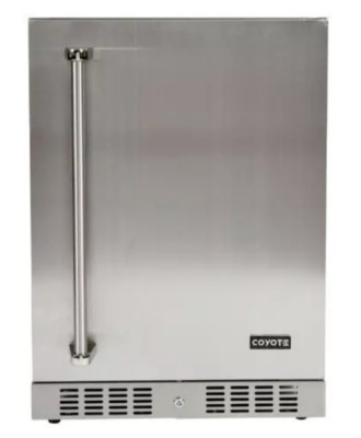 Coyote C1BIR24R 24 Inch Outdoor Compact Refrigerator with 5.5 cu. ft. Capacity,