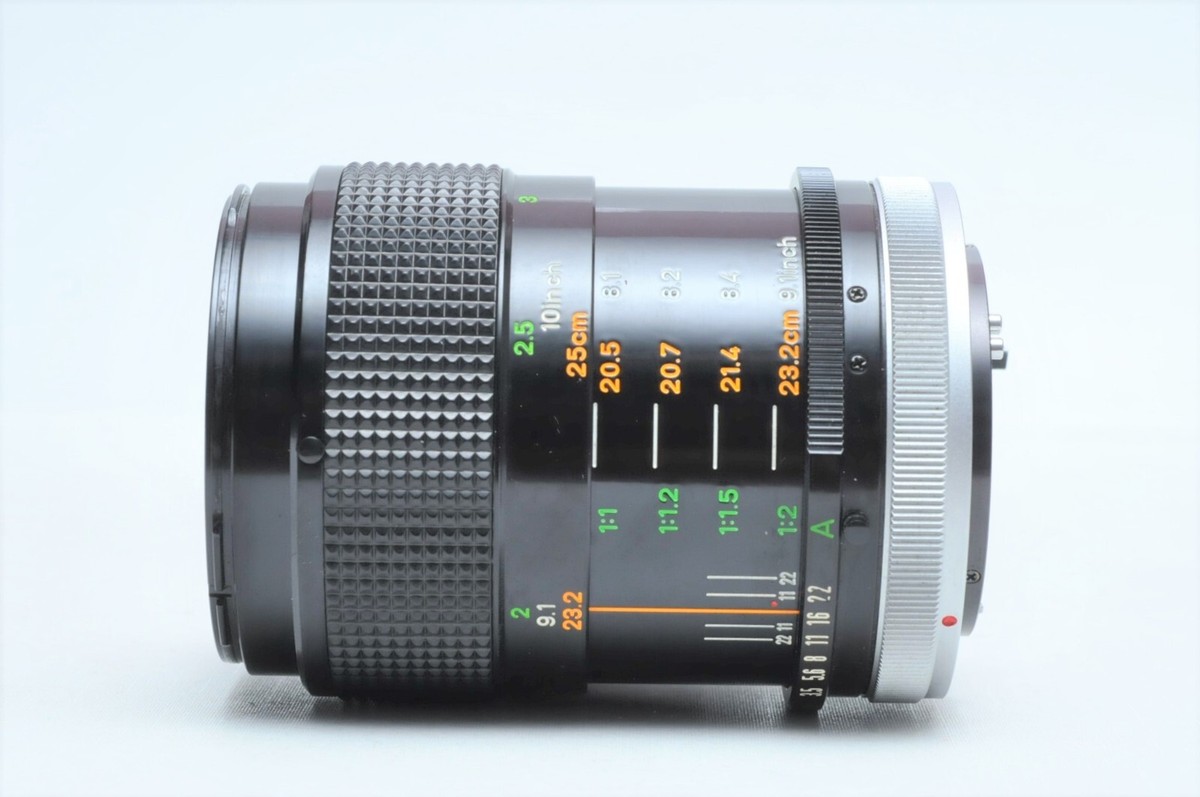 Canon FD Macro 50mm 1:3.5 S.S.C. Lens S909 | eBay