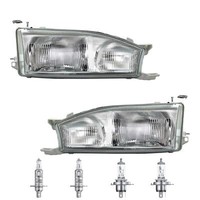 Halogen Scheinwerfer Set H4/H1 FüR Toyota Camry Kombi Inklusive Lampen