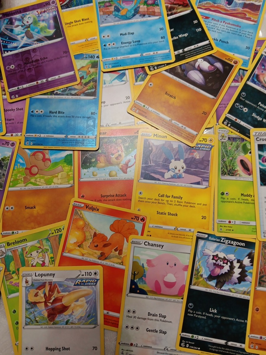 Pokemon TCG 50 Card Mystery Pack, UC, C., H, R, V, VMAX, VSTAR