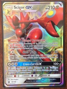 Pokemon Card SCIZOR GX Ultra Rare 90/168 CELESTIAL STORM ***MINT*** | eBay