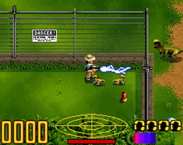Jeu Jurassic Park Pour Nintendo NES - Version PAL, état Correct, Jeu Rétro