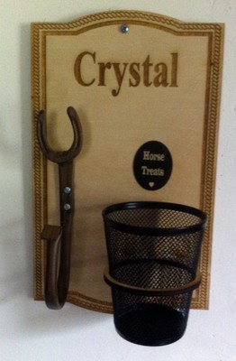 Custom Horse Name Treat Stall Barn Personalized Wood Sign Ebay