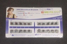 20Sets Dental Orthodontic Bracket MIM Monoblock Mini Roth/MBT 022/018 345 Hooks