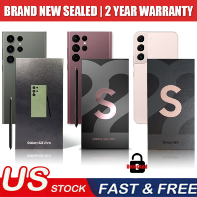 NEW SEALED SAMSUNG GALAXY S23 ULTRA /S22 ULTRA /S22+5G FACTORY UNLOCKED GSM CDMA