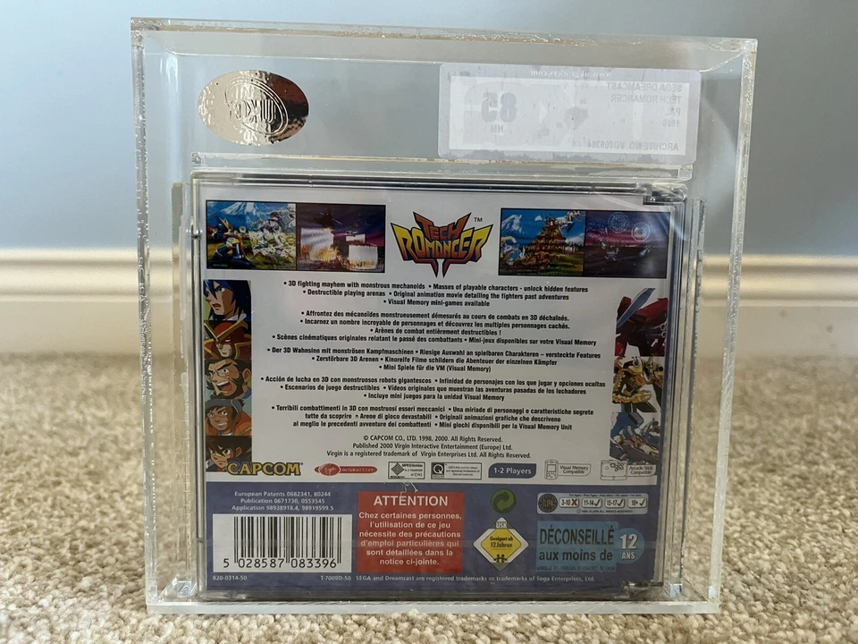 TECH ROMANCER - SEGA DREAMCAST - GRADED UKG VGA WATA - Image 2 of 2