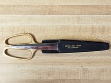 Vintage Brown & Bigelo Germany - Scissors Opener - Central Red Arrow Oil Company