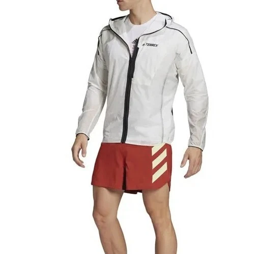 adidas Mens Terrex Agravic Windweave Trail Running Windbreaker Non Dyed SIZE: S - Image 2 of 3