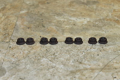 88-90 KAWASAKI NINJA ZX10 ZX 1000 B OEM HEADER MOUNTING NUTS BOLTS