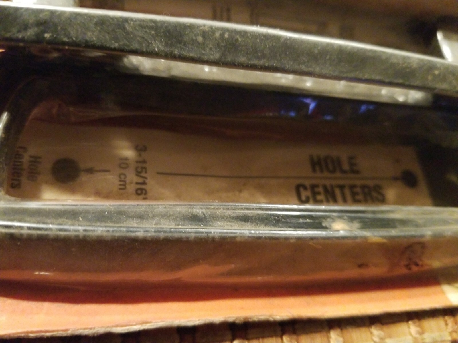 Prime Line C 1131 Patio Door Handle, Black, 3-15/16" New Old Stock 