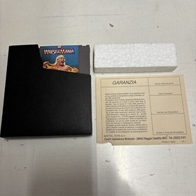 Nintendo NES WWF WRESTLEMANIA Mattel Nintendo PAL ita RARE