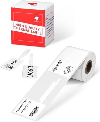 Etiketten 100 Stück 30x25-45mm für Phomemo Drucker M120 M220 M200 Schilder