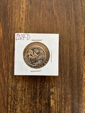 2024-D HON. PATSY TAKEMOTO MINK QUARTER, CLAD, CIRCULATED, As shown in Photo