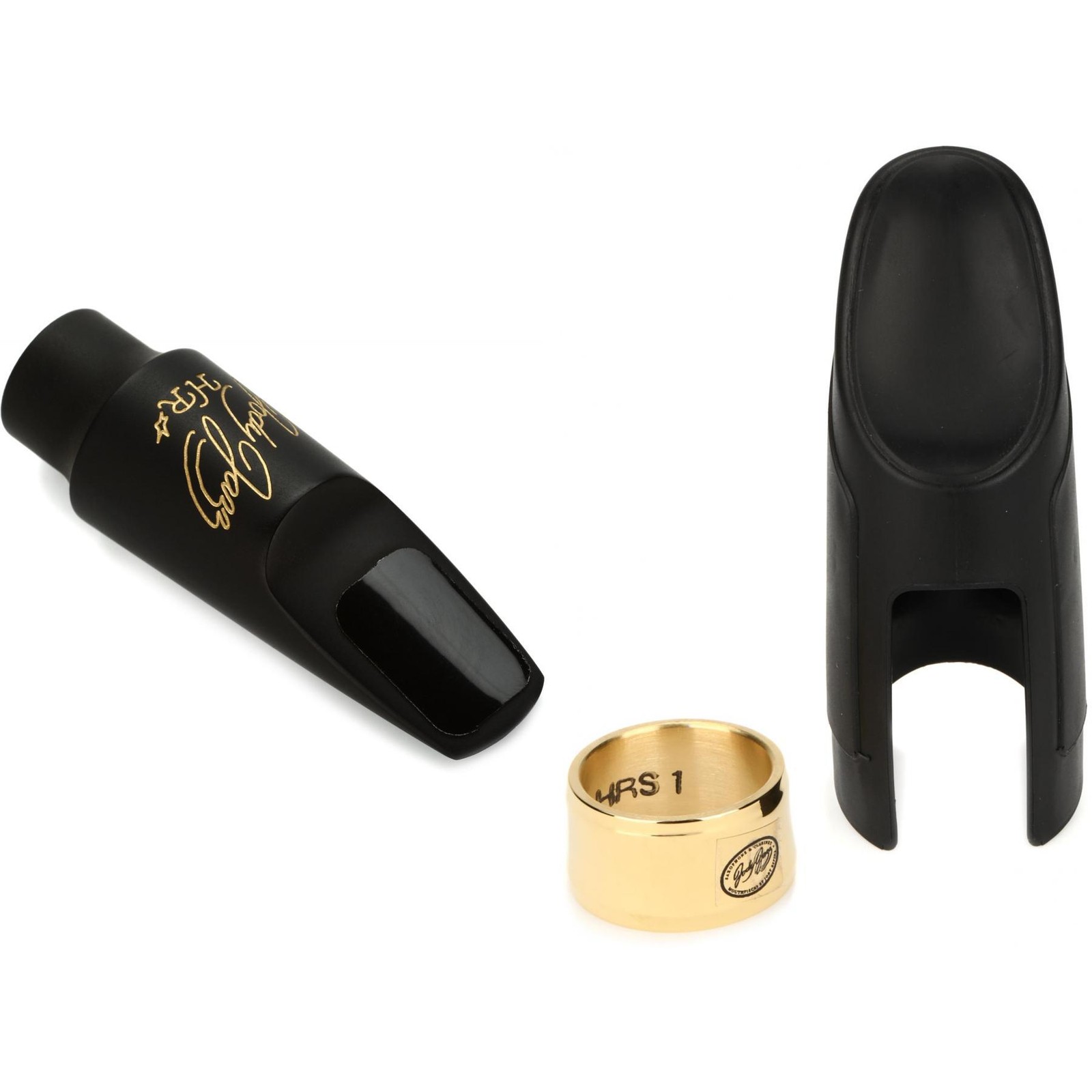 Мундштук для сопрано-саксофона серии JodyJazz HR с лигатурой и колпачком - 7 56590₽