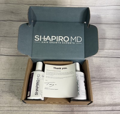 Shapiro MD Hair Loss Shampoo and Conditioner DHT Blocking 8oz each New