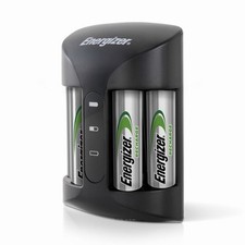 Energizer Recharge Pro Charger for NiMH Rechargeable AA and AAA Batteries 4 incl