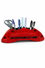 Porsche-Inspired Brake Caliper Pen Pot Organiser, Desk Tidy, Stationary Pot.