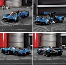 HOT WHEELS ELITE 64 AUSTIN MARTIN VALKYRIE HWR91 STOCK PHOTOS