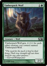 Timberpack Wolf - M13 MTG - Light Play