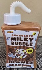 Kess Bubble Blower in Milk Carton Design; Wand Included