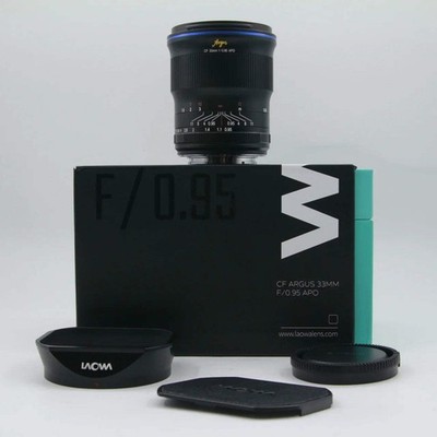 * OPEN BOX EXCELLENT * Laowa Argus 33mm f/0.95 CF APO Lens for Sony E