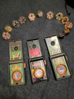 Vintage 1993 Mighty Morphin Power Rangers Spin Fighters set mint condition
