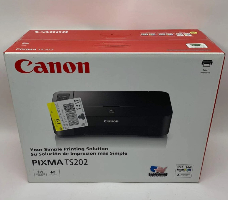Canon PIXMA TS202 Inkjet Color Printer 4800 x 1200 dpi Print - Photo Print