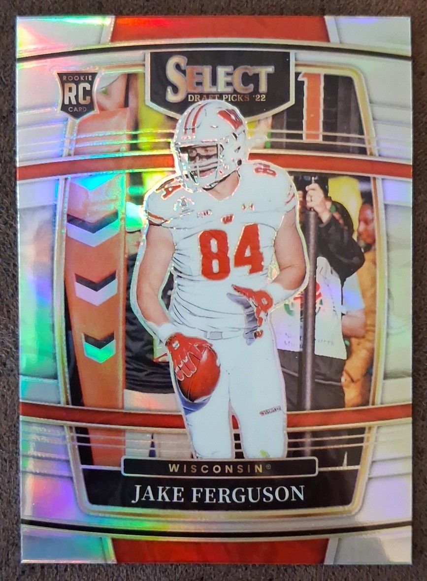 Jake Ferguson Panini Select Draft Picks #24 Silver