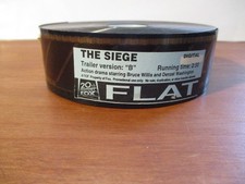 SIEGE ORIGINAL 1998 35MM MOVIE TRLR 'B' FLAT BRUCE WILLIS DENZEL WASHINGTON EX