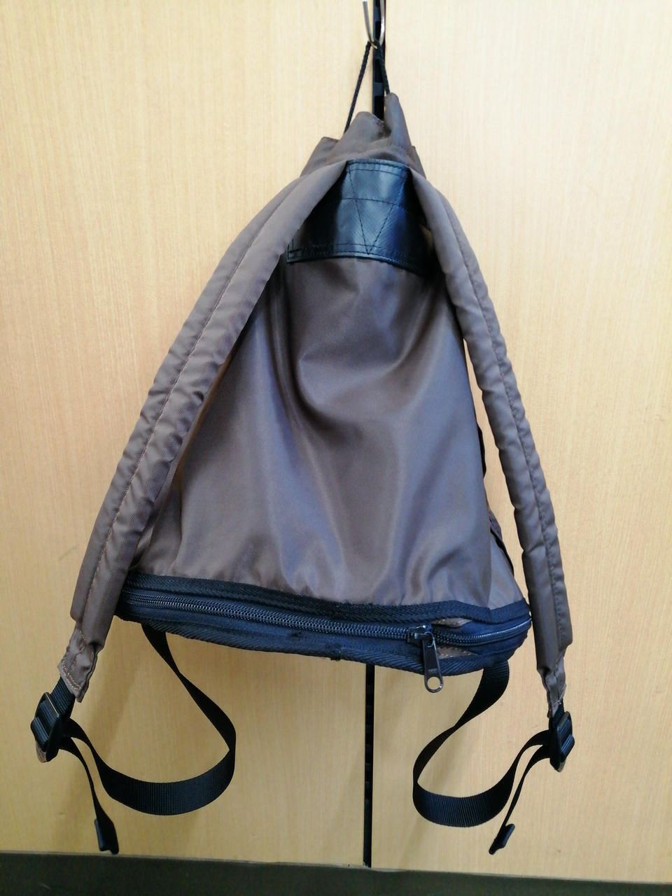 PORTER Backpack Tea Drawstring Used - image 2