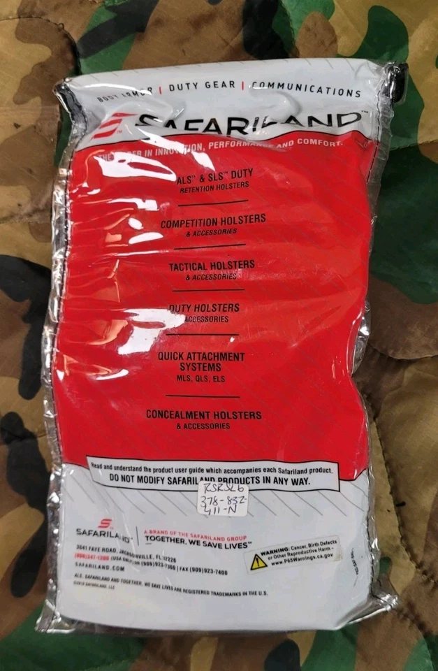 Safariland Glock 17,22,19,23,47,49,46,19x Right-hand Owb Holster For With Light - Image 2 of 4