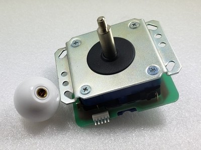 Japan Seimitsu SS Joystick With White Ball Arcade Parts LS-32-01